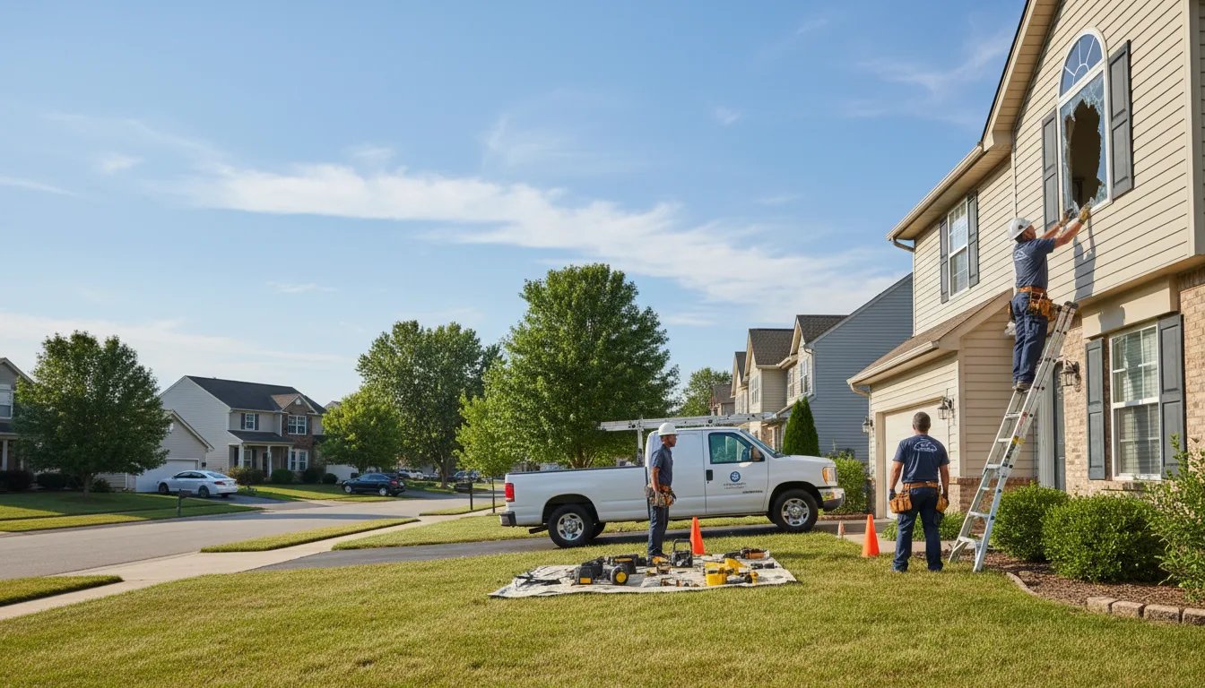 Expert window installer providing residential service in Wingate, NC